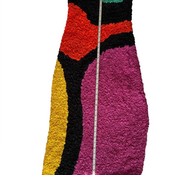 Mara Hoffman Ramona Dress Colorblock Tencel Modal Size M - Picture 6 of 7